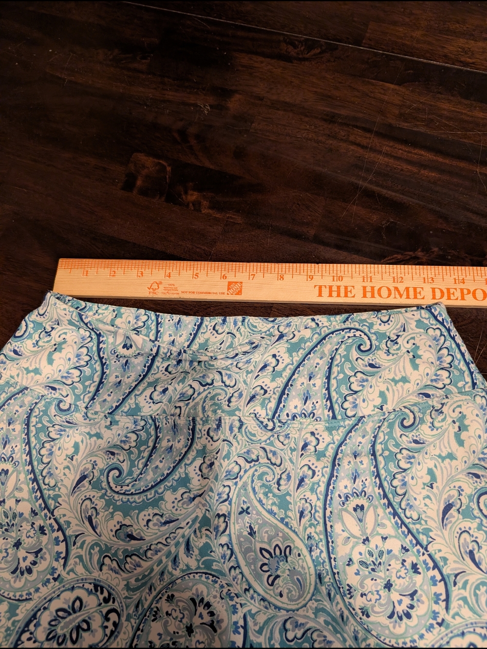 Sigrid Olsen Scalloped Hem Paisley Golf/Tennis Skort, Women's Small - Picture 3 of 5